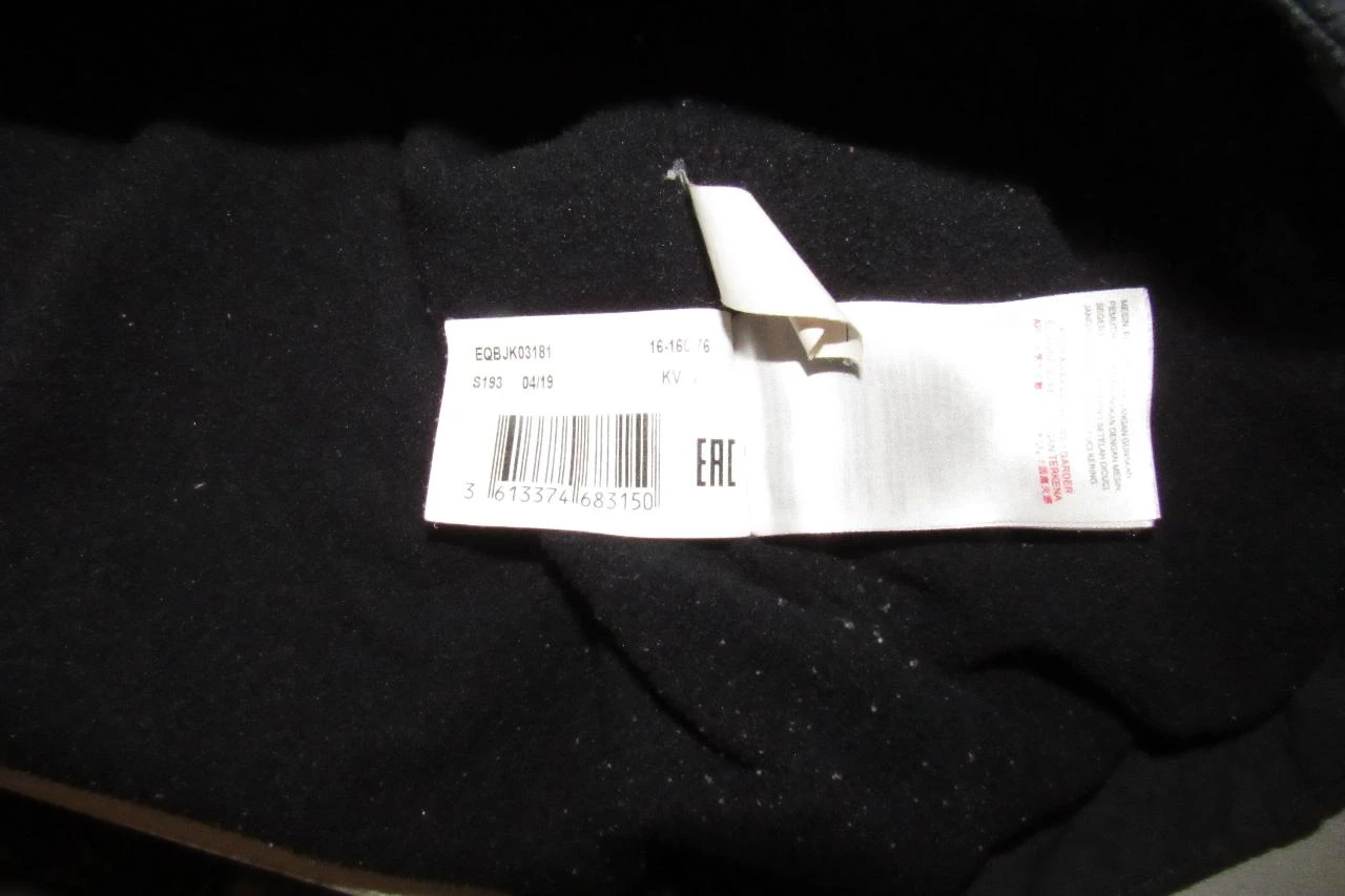 BLACK HOODED JACKET FOR BOYS - QUIKSILVER - SIZE 16 YEARS - n°02 – photo 6
